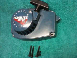 Homelite Xl Limited Edition Chainsaw Recoil Pull Starter - Rare