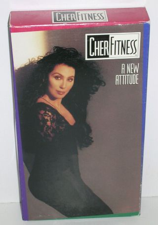 Cher Fitness A Attitude Rare Oop 1991 Workout Exercise 90 