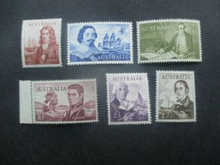 Pre Decimal Stamps: Navigators Set Mnh - Rare (d130)