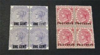 Nystamps British Mauritius Stamp Paid $65 Rare Multiples