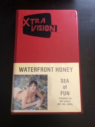 Waterfront Honey Sea Of Love Rare Xtra Vision Sleaze Vhs Horror Big Box Sov