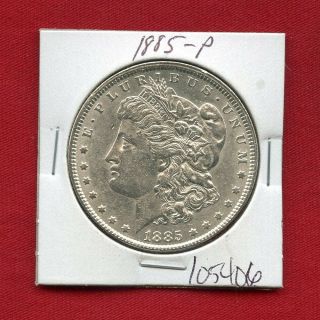 1885 Morgan Silver Dollar 105406 Coin Us Rare Date $1