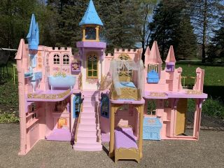 Rare Barbie And The Pauper Princess Palace Castle Playset - 3 Feet Tall X 45 "