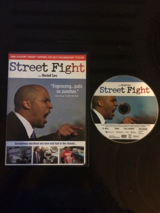 Street Fight (dvd,  2005) Oop Rare Cory Booker Documentary Beware Of Copies
