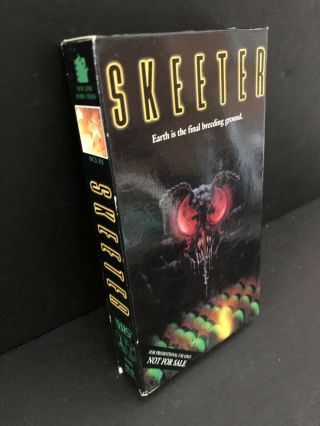 Skeeter - VHS Rare Promo Demo Screener - 1994 B Horror - Tracy Griffith - OOP 3