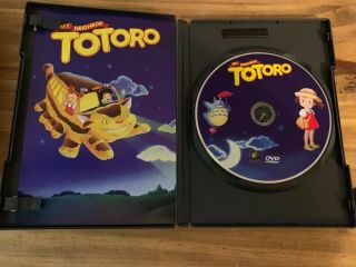 My Neighbor Totoro DVD,  2002 FOX FAMILY FEATURE RARE Movie W Insert HTF 3