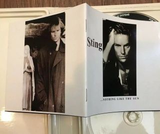 Sting -.  Nothing Like The Sun Cd/dts Rare 5.  1,  Added Bonus Cd