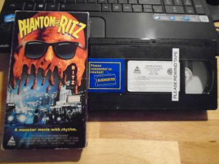 Rare Oop Phantom Of The Ritz Vhs Film Horror Comedy Musical 1988 Deb Warriors