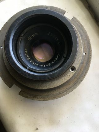 Kodak 53mm Enlarging Ektar In Focusing Mount Very Rare