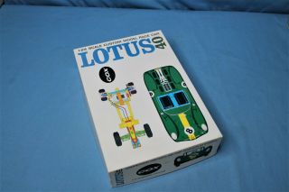 Rare Vintage 1960s Cox Lotus 40 Slot Car Box