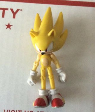 Sonic The Hedgehog 20th Anniversary 3” Sonic Jazwares Figure Rare