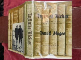 David Magee: Infinite Riches,  Adventures Of Rare Book Dealer/signed/ Rare $100,