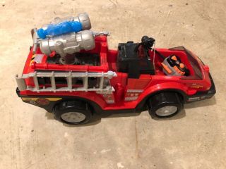 Rescue Heroes Mission Select Large Rescue Firetruck Rare