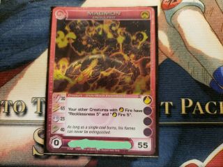 Chaotic Magmon Engulfed Secrets Of The Lost City Rare Foil Code