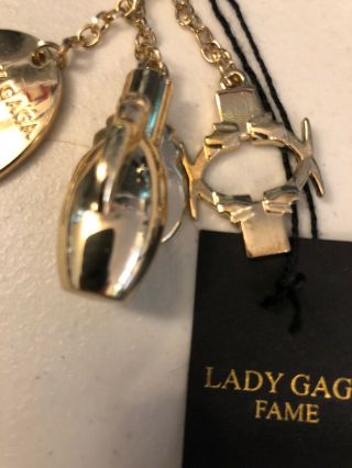 Lady Gaga FAME Perfume Keychain Rare 3