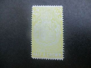 Victoria Stamps: 2/6 Stamp Statute No Gum - Rare (c100)