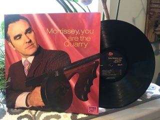 Morrissey :you Are The Quarry Us Press Lp;attack Records - Rare Vinyl