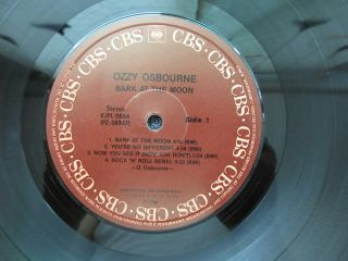 Ozzy Osbourne - Bark At The Moon 1988 Korea Rare LP Record Vinyl 4