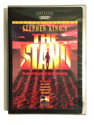 Stephen King The Stand 2 Disc Dvd Rare Special Edition End Of The World Horror