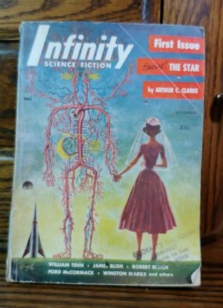 Infinity Science Fiction - First Issue - November 1955 - Rare