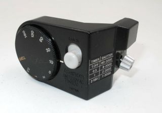 RARE CANON F - 1 SYSTEM MOTOR DRIVE MF INTERVAL TIMER L.  GREAT COND. 2