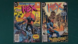 Hex 1 & 3 1985 - Rare 95c Canadian Newsstand Price Variant Hg Jonah