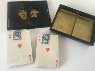 RARE 1953 JERRY LEWIS & DEAN MARTIN PLAYING CARDS CELEBRITY GIFT 4