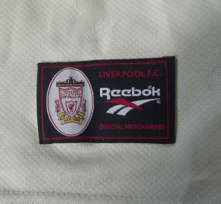 Liverpool 1996 1997 Away Shirt RARE Authentic Carlsberg VERY GOOD (S) 8