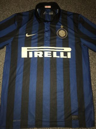 Inter Milan Home Shirt 2011/12 Medium Rare