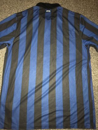Inter Milan Home Shirt 2011/12 Medium Rare 5