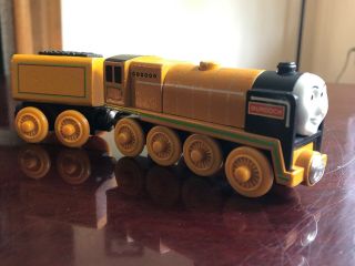 Murdoch With Tender - Thomas And Friends Wooden Railway Rare