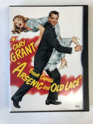 Arsenic And Old Lace (dvd) Cary Grant Ships Region 1 $18.  00 Rare Oop