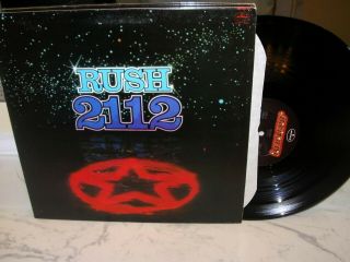 Rush - 2112 - Or.  Vg,  /nm - Lp Classic Rare Records Club Pressing Syrinx/oracle/bangkok