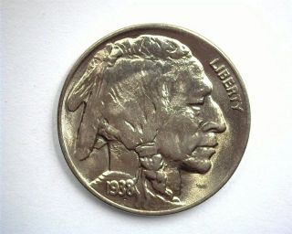 1938 - D Buffalo 5 Cents Gem,  Uncirculated Rare This