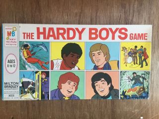 Vintage Milton Bradley Board Game The Hardy Boys Game 1969 Rare Hft