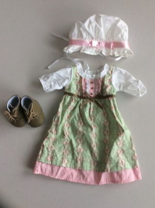 American Girl Caroline’s Work Outfit Dress - Rare Hard To Find
