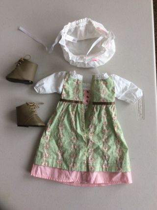 American Girl Caroline’s Work Outfit Dress - Rare Hard To Find 2