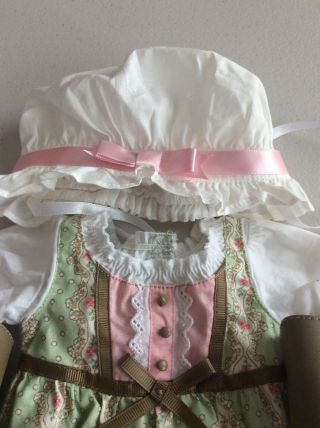 American Girl Caroline’s Work Outfit Dress - Rare Hard To Find 4