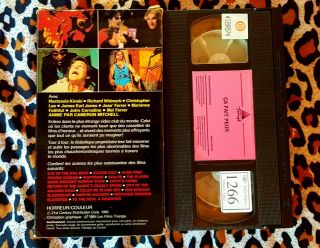 Ca Fait Peur VHS Terror on Tape French version Triangle Horror Gore Rare 80 ' s 2