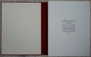 Rare Salvador Dali ' Angels of the Empyrean ' Signed German Divine Comedy woodcut 6
