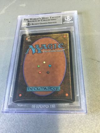 1993 Magic The Gathering MTG Beta Purelace R W BGS 9 4