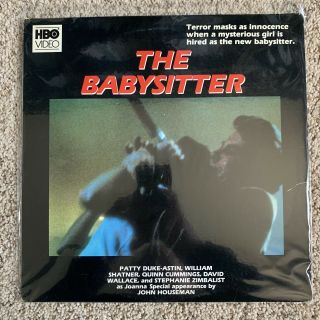 The Babysitter Laserdisc - Rare Horror