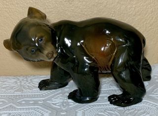 Vtg 1930’s Rosenthal Germany Porcelain Bear Cub Figurine Rare