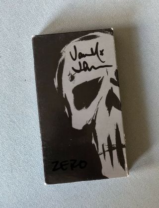 Zero ‘dying To Live’ Vhs Signed By Jamie Thomas Rare