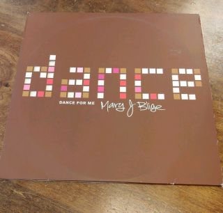 Mary J Blige - Dance For Me 12 " Double Vinyl Lp Rare Oop 8 Club Remixes