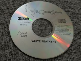 KAJAGOOGOO White Feathers 1993 Rare OOP U.  S.  Reissue Wave CD One Way Records 2