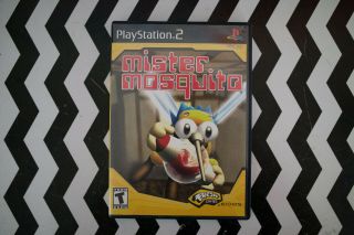 Mister Mosquito (playstation 2,  Ps2) Complete,  Authentic,  Rare,  Cond.