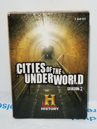 Cities Of The Underworld Second Season 2 Two Dvd Out Of Print Rare 4 - Disc Oop