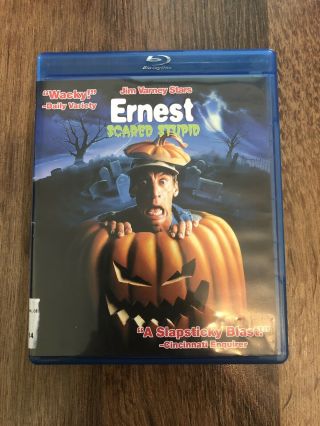 Ernest Scared Stupid (blu - Ray Disc,  2011) Rare