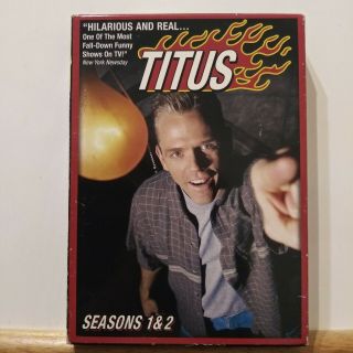 Titus - The Complete First And Second Seasons (dvd,  2005,  6 - Disc Set) Oop Rare